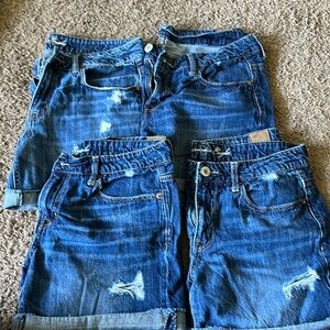 American Eagle shorts.